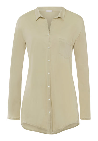 77958 Cotton Deluxe Boyfriend Sleepshirt - 2720 Moss Green